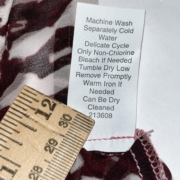 CAbi #108 Small Beguile Animal Button Front Top Shirt Blouse Sleeveless NWT - Picture 7 of 7